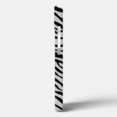 Magische Zebrastripes klikken om grijze kleur aan Case-Mate iPhone Case (Achterkant / Links)