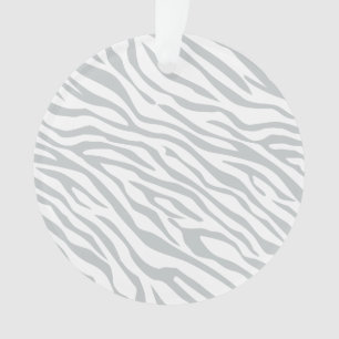 Magische Zebrastripes klikken om grijze kleur aan Ornament