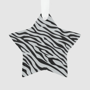 Magische Zebrastripes klikken om grijze kleur aan Ornament