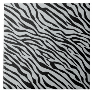 Magische Zebrastripes klikken om grijze kleur aan  Tegeltje