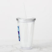 Magische Zee Otter Witch Plastic Cup Acryl Drinkbeker (Links)