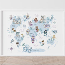 Magische Zee Wereld, Meermaiden, Ridders, Wereldka