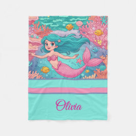 Magische zeemeermin deken