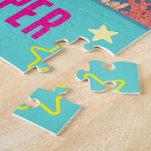 Magische zeemeermin puzzel legpuzzel (Zijkant)