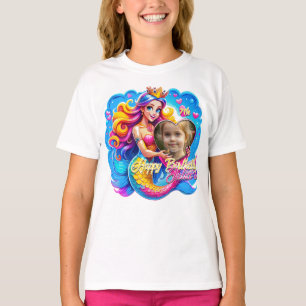 Magische Zeemeermin Verjaardag Verrukking, Geperso T-shirt