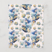 Magische Zeemeermin Verjaardagsfeestje (Achterkant)