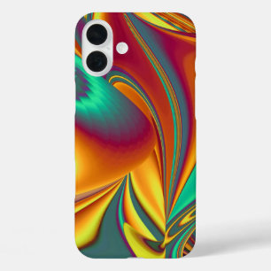 Magische zomerbloemen iPhone 16 plus hoesje