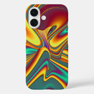 Magische zomerbloemen iPhone 16 hoesje