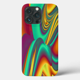 Magische zomerbloemen iPhone 13 pro hoesje