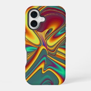 Magische zomerbloemen iPhone 16 hoesje