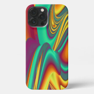 Magische zomerbloemen iPhone 13 pro max hoesje