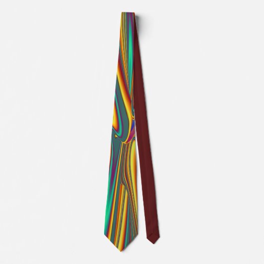 Magische zomerbloemen stropdas (Voorkant)