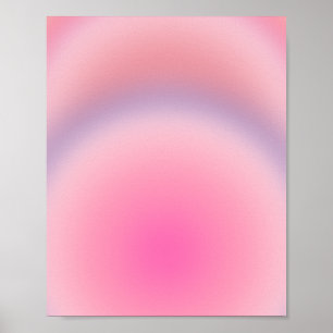 Magische zonsonderganggradiënt poster