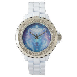 Magischer Wolf Armbanduhr für Damen Horloge