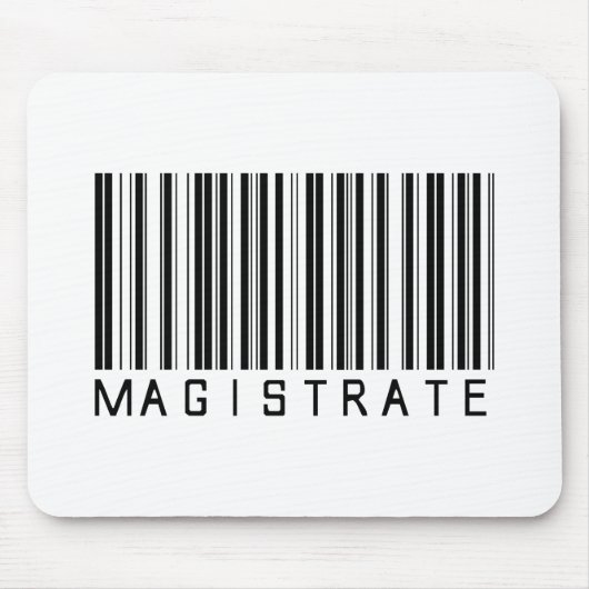 Magistrate Bar-code Muismat (Voorkant)