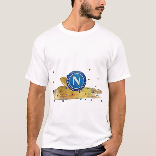 Maglietta herdenking scudetto Napoli 2023 T-shirt (Voorkant)