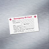 Magnat de carte d'identité d'urgence (In Situ)