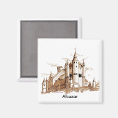 Magneet - Alcazar (Voorkant / Achterkant)