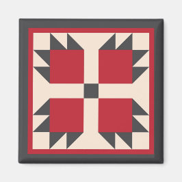 Magneet - Bearcat Quilt Square