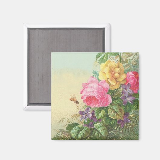 Magneet Bloemen (Voorkant / Achterkant)