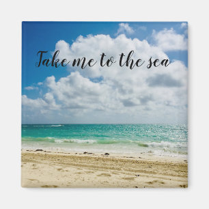 Magneet: Breng me naar het zee Magneet