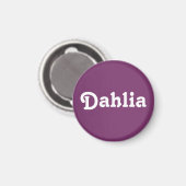 Magneet Dahlia (Voorkant / Achterkant)