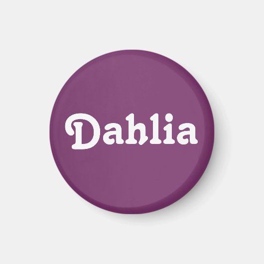 Magneet Dahlia (Voorkant)