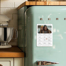 Magneet! De datumkalender 2025 opslaan