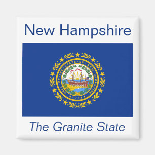 Magneet de van Newhampshire van de Vlag