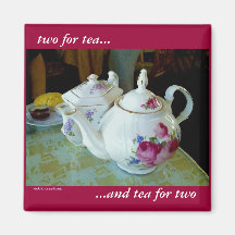 magneet - Engelse theepotten