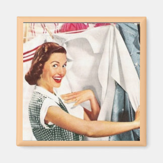 Magneet - GELUKKIGE HUISVROUW WASDAG
