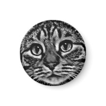 Magneet - General Tso, Zwart en Wit