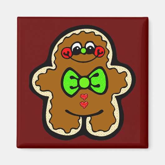 Magneet - Gingerbread Man (Voorkant)