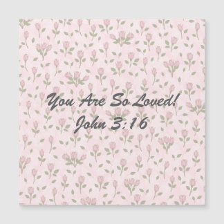 Magneet 'Je wordt zo bemind'