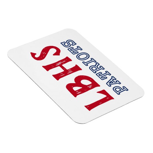 Magneet-LBHS Patriots Magneet (Rechterzijde)