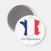 Magneet "Les Dynamiques" (Voorkant / Achterkant)