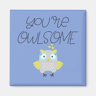 Magneet met cute uil