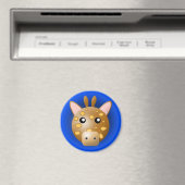 Magneet met dier: giraffe (Insitu (Vaatwasser))