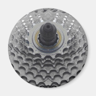 Magneet met fietstandwiel