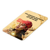 magneet met inspirerende tekst (Linkerzijde)