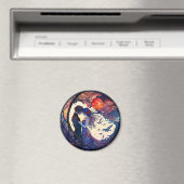 Magneet met namaak gebrandschilderd glas motief va (Insitu (Vaatwasser))