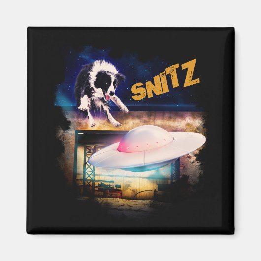 Magneet met Snitz van Bob's Saucer Repair (Voorkant)