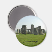 Magneet met Stonehenge foto (Voorkant / Achterkant)