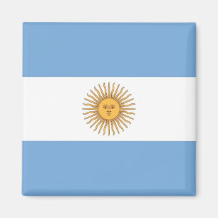 Magneet met vlag van Argentinië