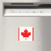 Magneet met vlag van Canada (Insitu (Vaatwasser))