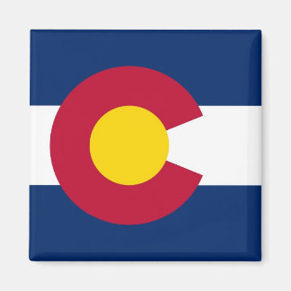 Magneet met vlag van Colorado State - Verenigde St