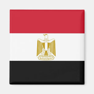 Magneet met vlag van Egypte