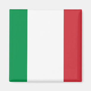 Magneet met vlag van Italië