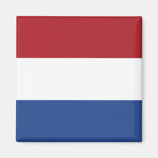 Magneet met vlag van Nederland (Voorkant)
