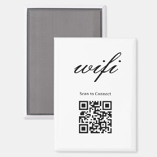 Magneet | Modern Wifi Qr Code